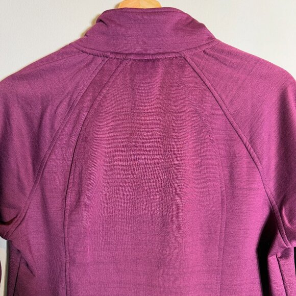 NWT Spyder Active Full Zip Fleece Jacket Womens Medium Purple Soft Shell Outdoor - Picture 11 of 15
